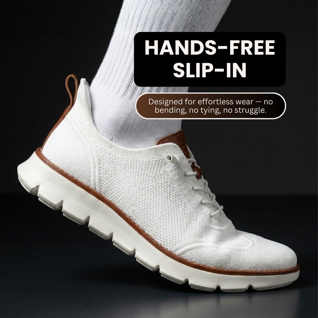 Comfy Stride  - Hands Free Slip In  & Extra Wide Toe Box