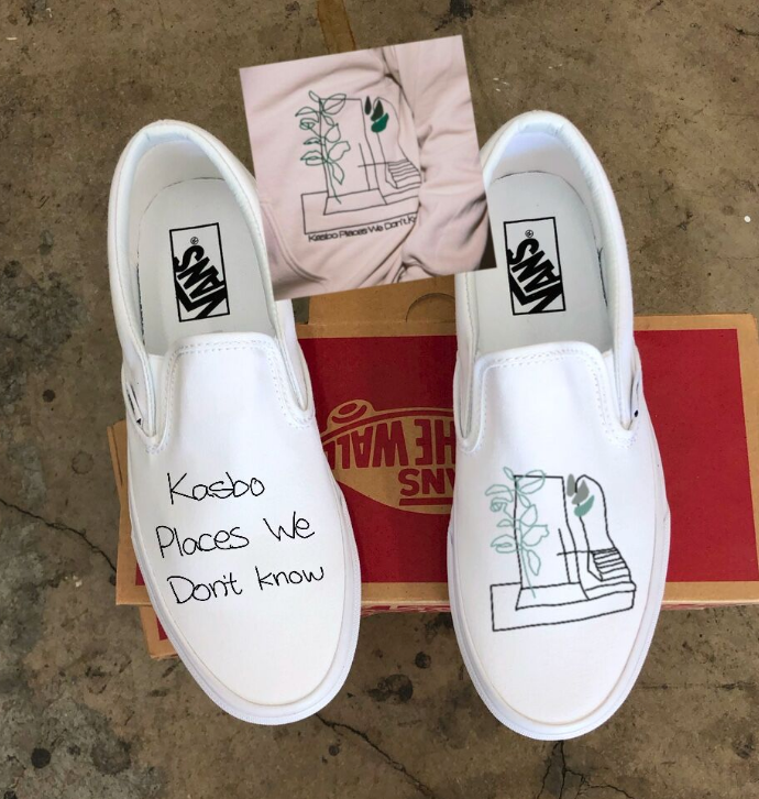 3 Pairs of Custom Vans Slip-Ons- Custom Order