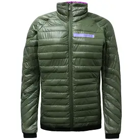 Adidas ClimaHeat Womens Green Puffer Jacket