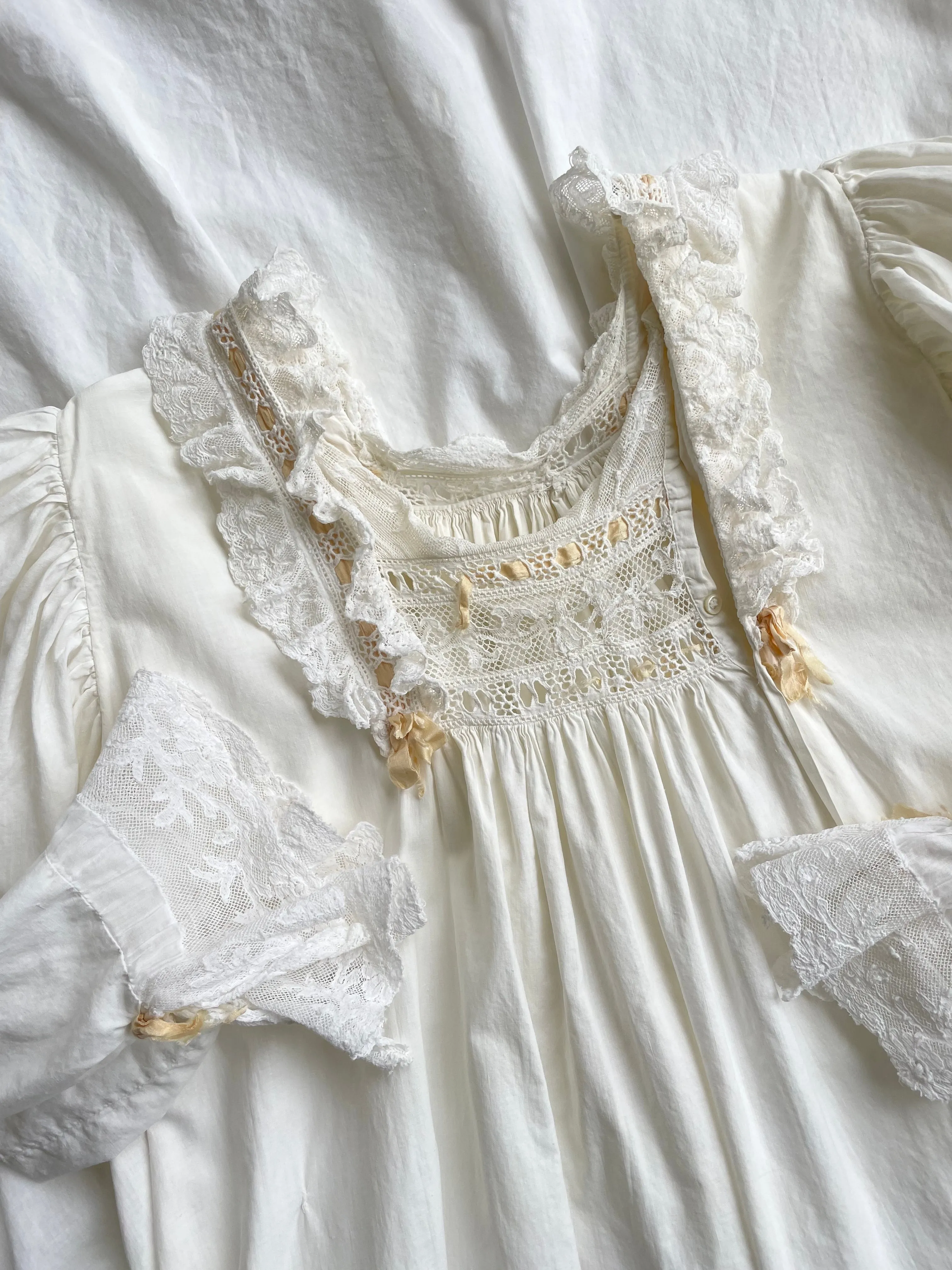 Antique Batiste Nightdress | 1900s