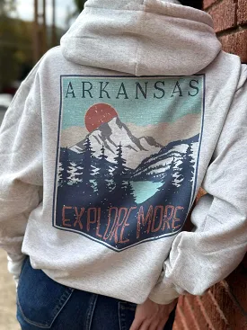 Arkansas Explore More Hoodie