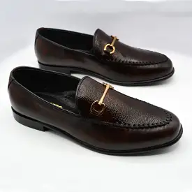 Brown Leather Executive Shoes