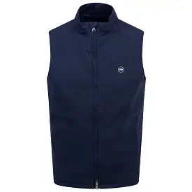 Cambridge Tailored Fit Full Zip Gilet Navy - SS24