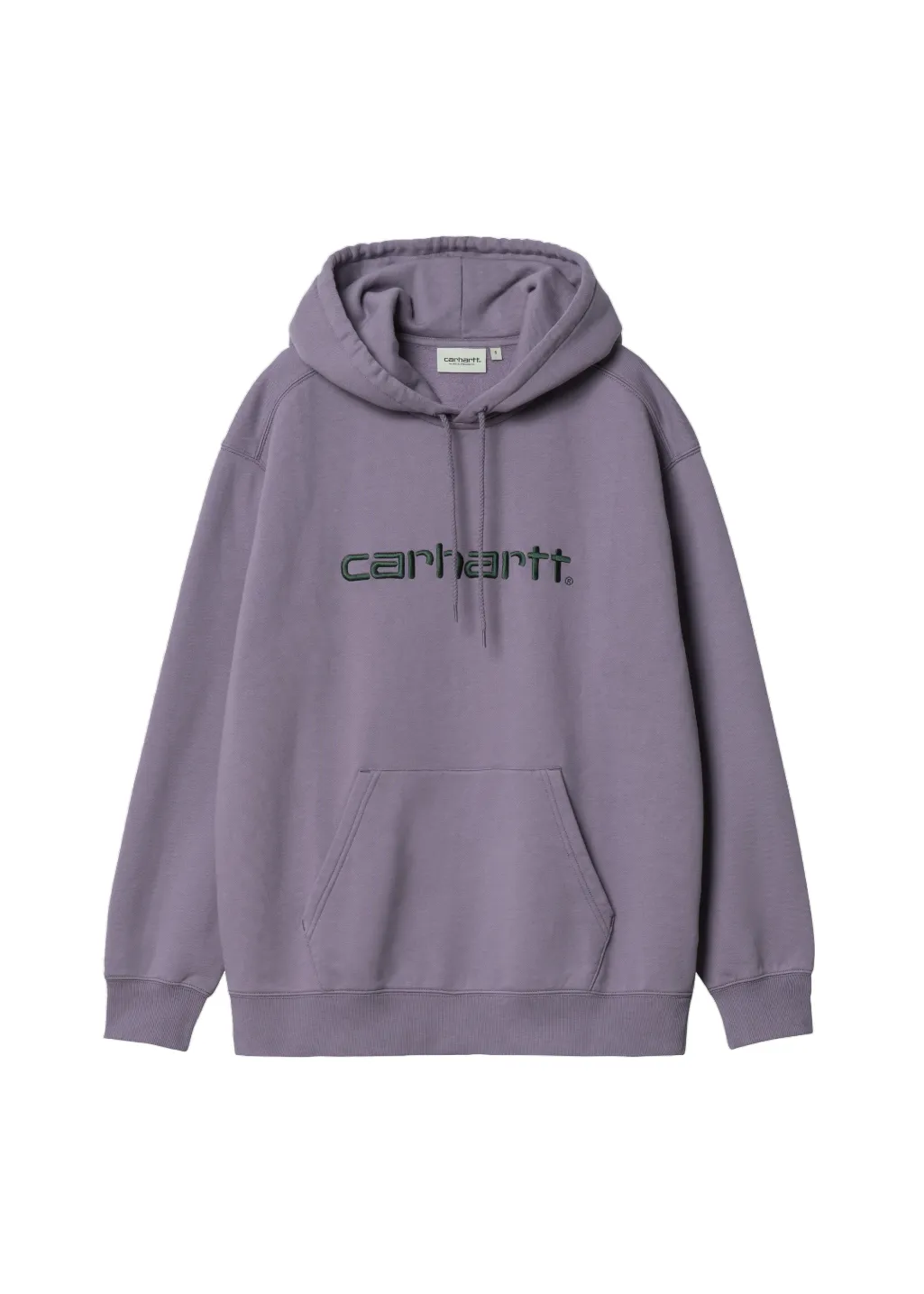 Carhartt WIP - W' Hooded Carhartt Sweatshirt - Glassy Purple/Discovery Green