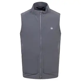 Contour Tailored Fit Full Zip Gilet Iron Grey - SS24