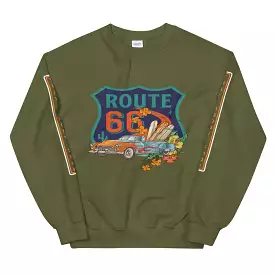 Cruisin Route 66 Unisex Sweatshirt