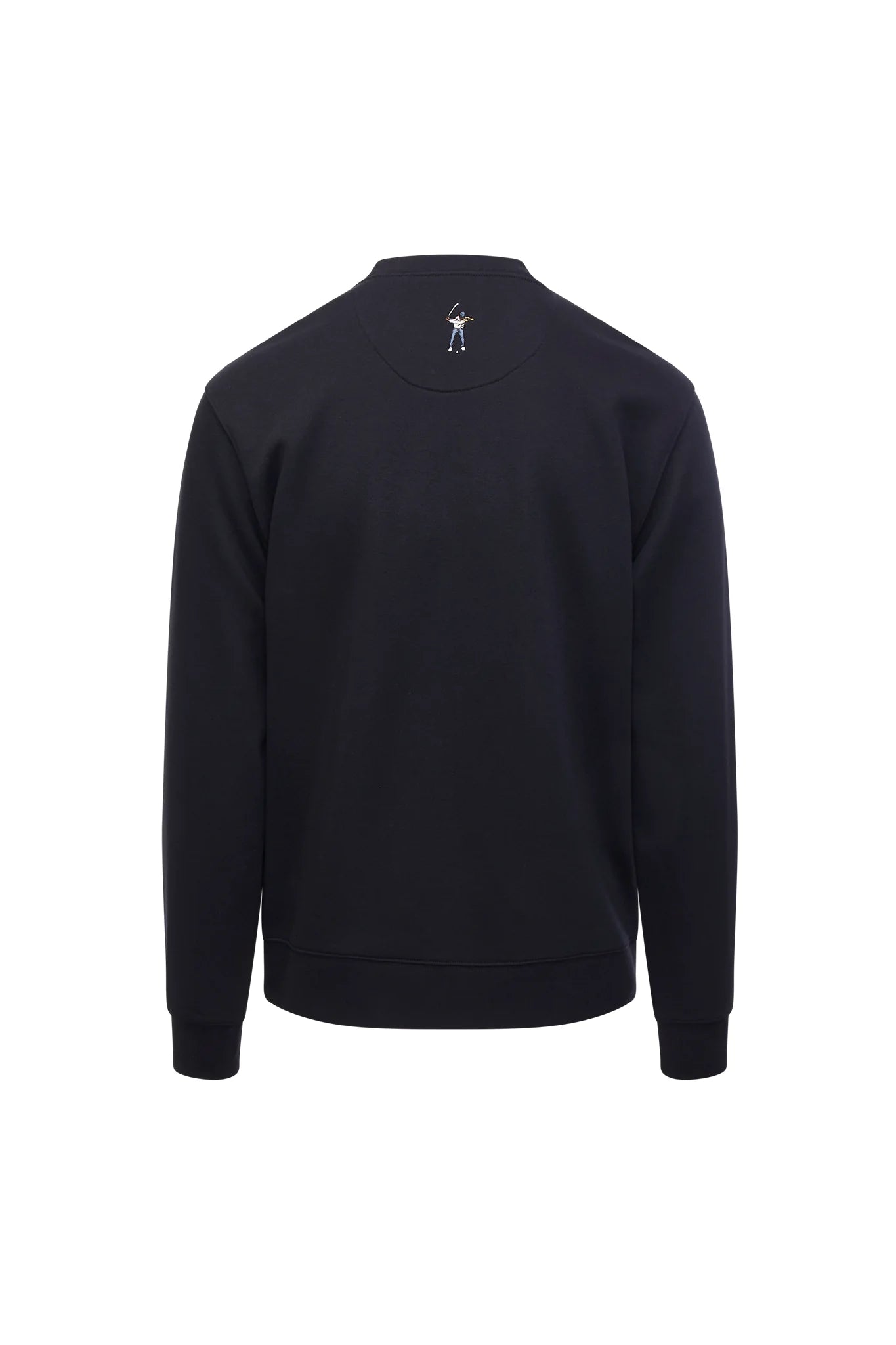 Eastside Golf Core Fleece Crew Script Logo (Black)