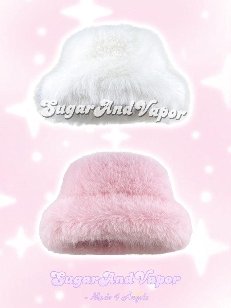 Eira Snow Luxury Fur Bucket Hat