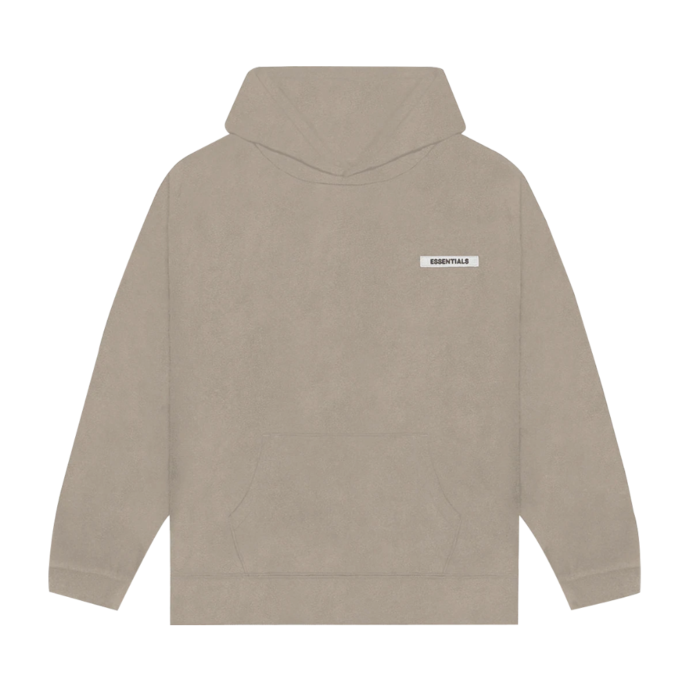 Fear of God ESSENTIALS Polar Fleece Hoodie Taupe