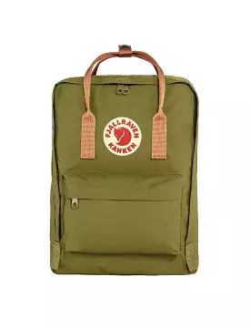 Fjallraven Kanken Classic Backpack Foliage Green / Peach Sand