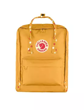 Fjallraven Kanken Classic Backpack Ochre / Confetti Pattern