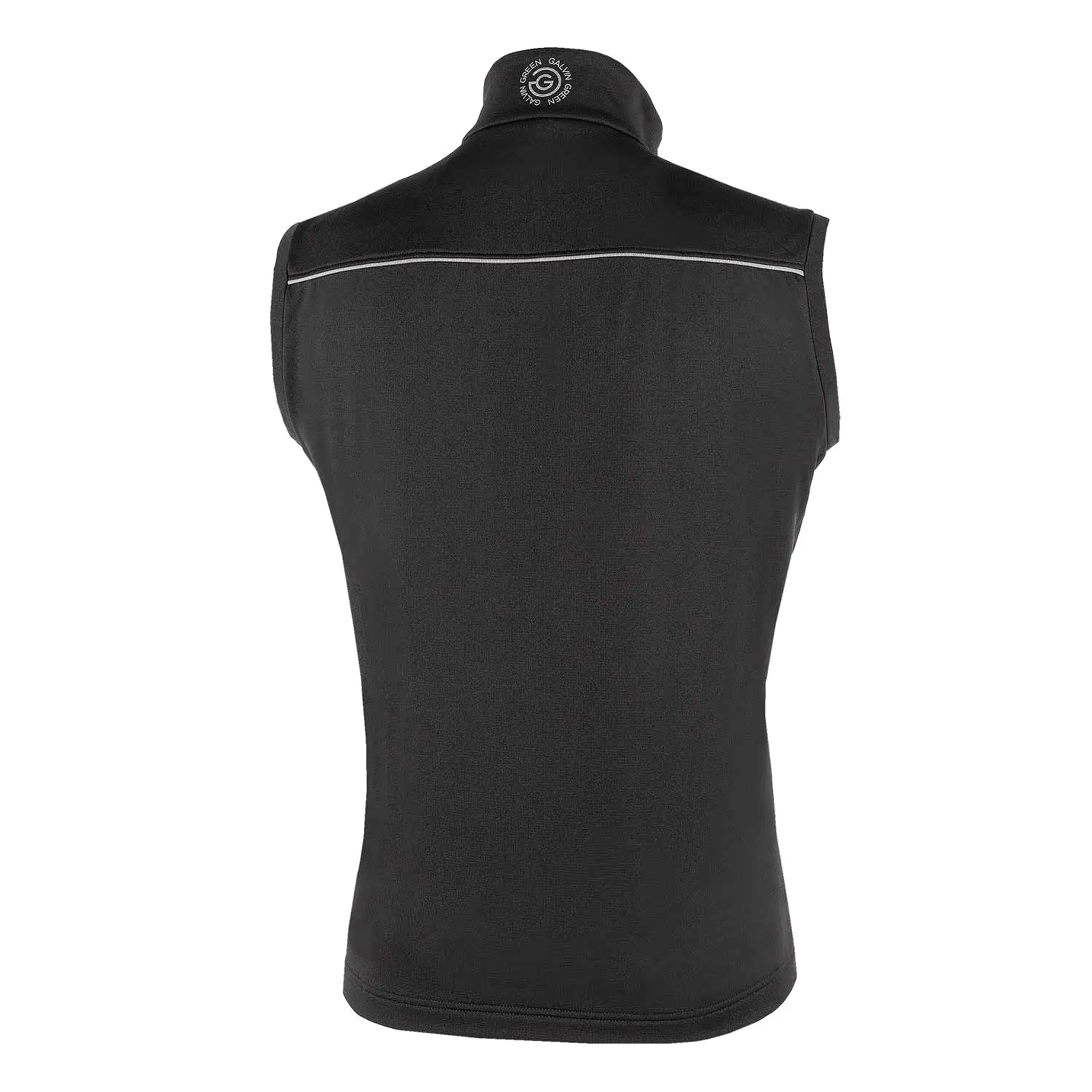 Galvin Green Davon Insula Vest - Black/Sharkskin