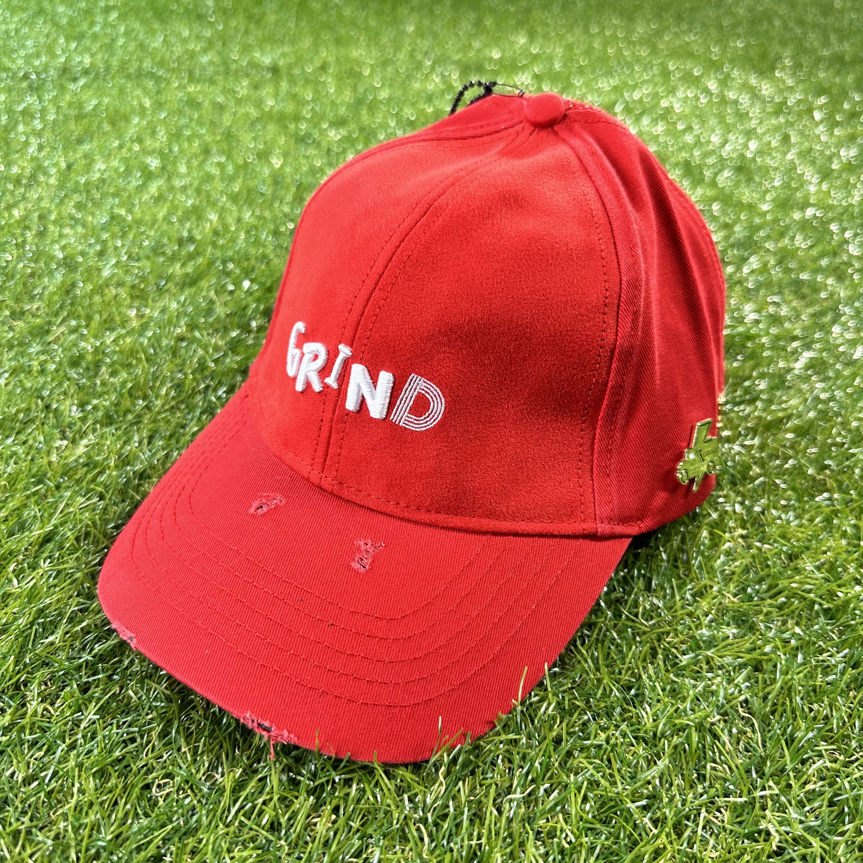 Grind Truck Dad Hat (Red)