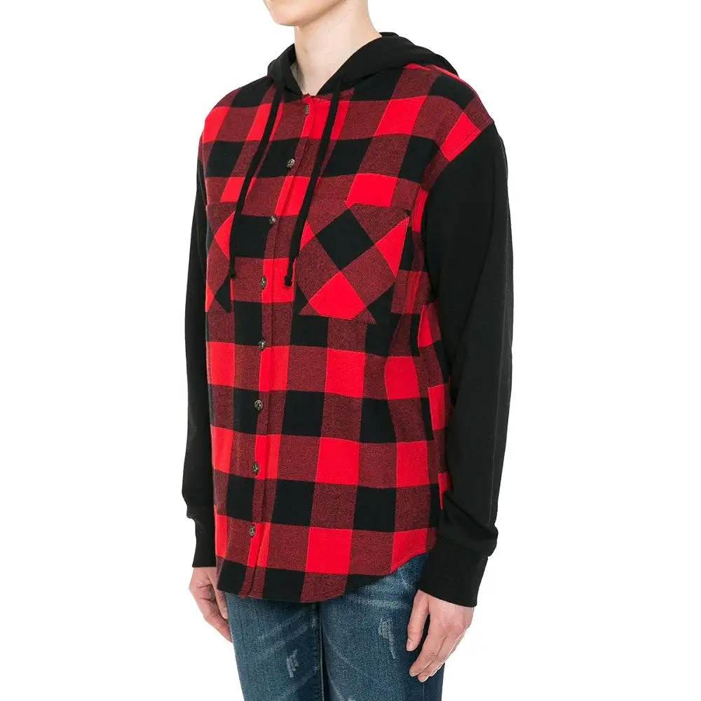 Hampton Hooded Flannel