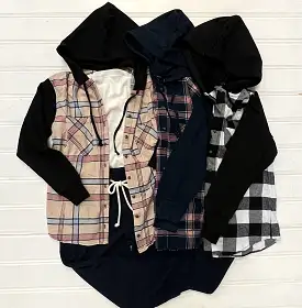 Hampton Hooded Flannel