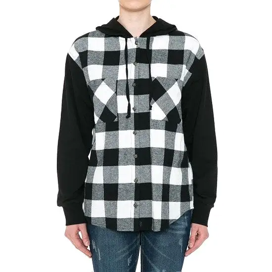 Hampton Hooded Flannel