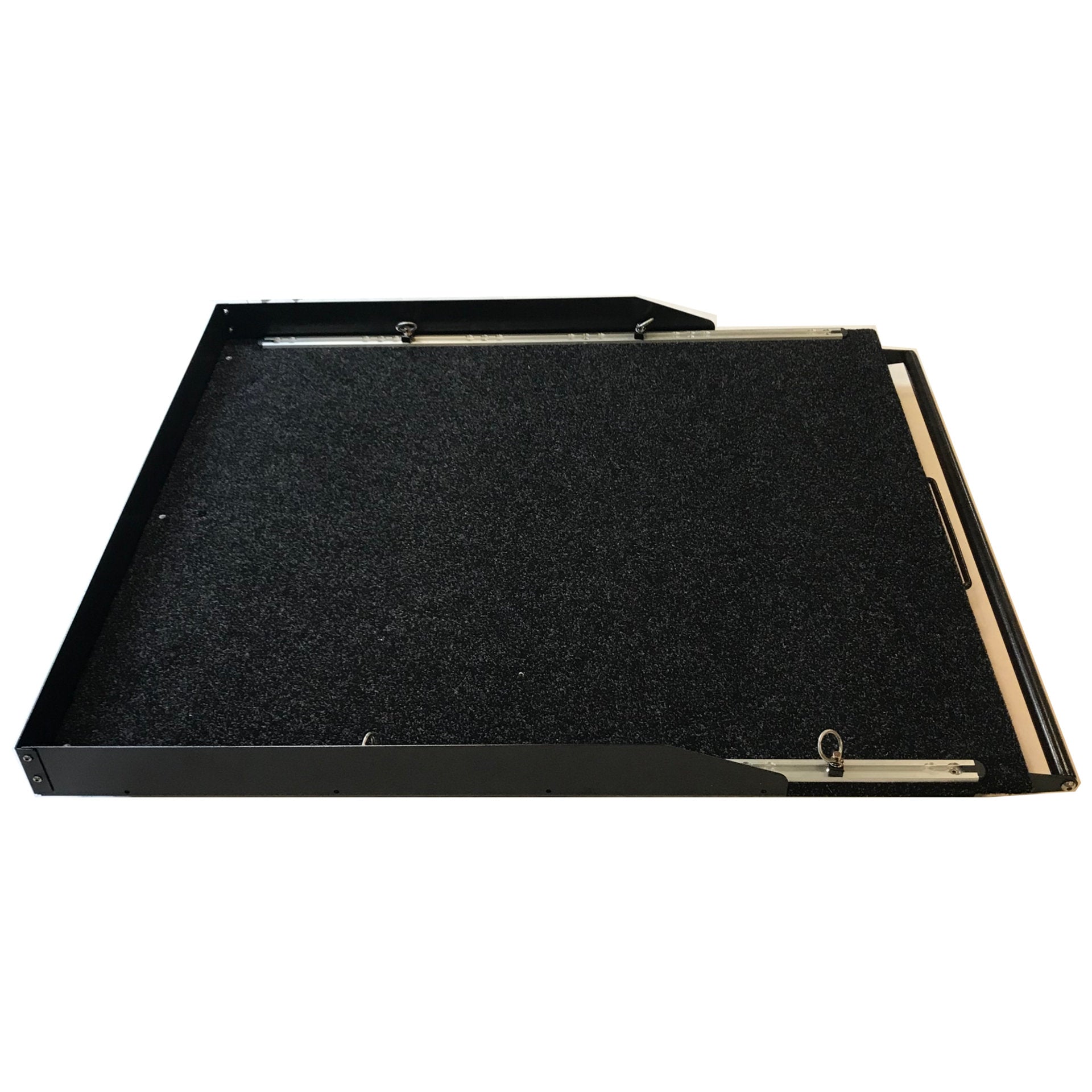 Heavy-Duty Carpet Top Slide-Out Cargo Tray for Vans & Pickups