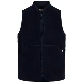 Himalayas Fleece Gilet Deep Navy - SS24