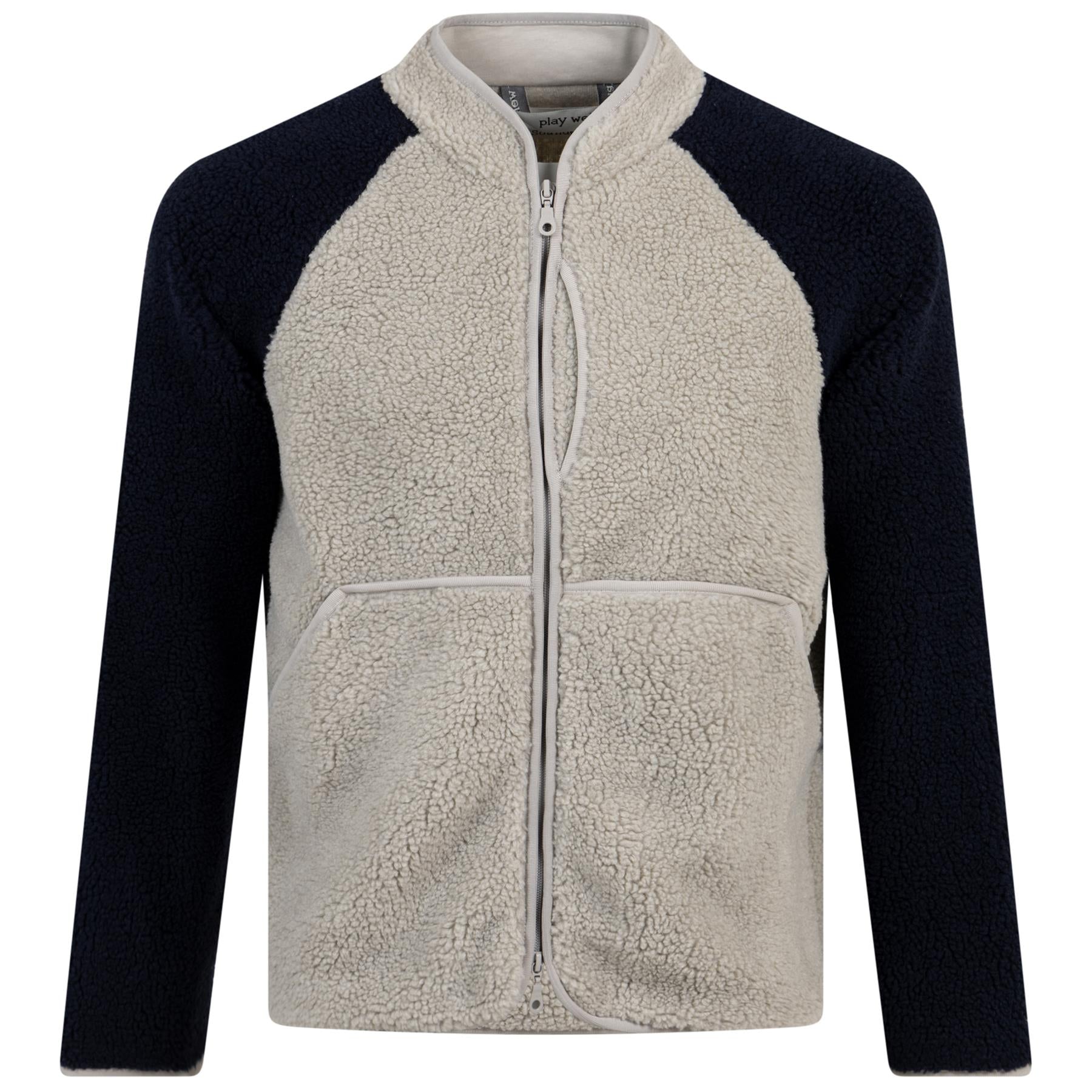 Himalayas Fleece Mid Layer Ash Grey/Deep Navy - SS24