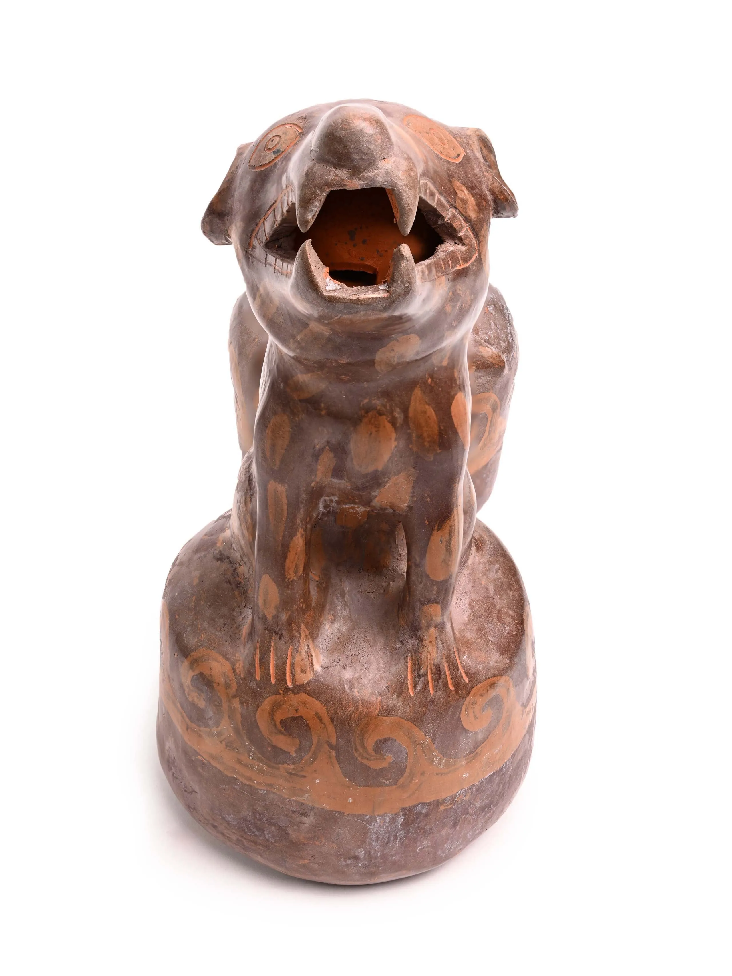 Huaco Silbador-Peruvian Whistling Vessel - The Howling Fox