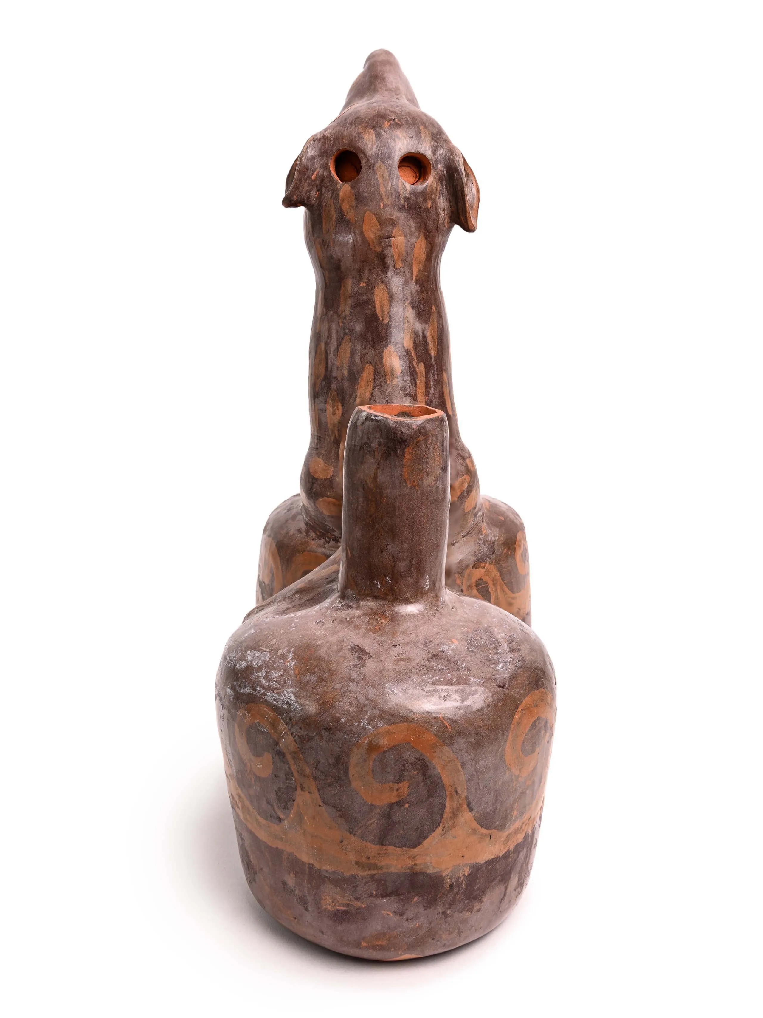 Huaco Silbador-Peruvian Whistling Vessel - The Howling Fox