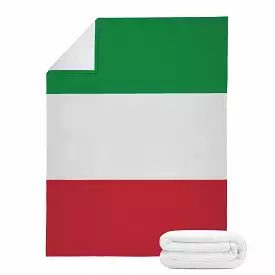 Italy Falg Fleece Blanket