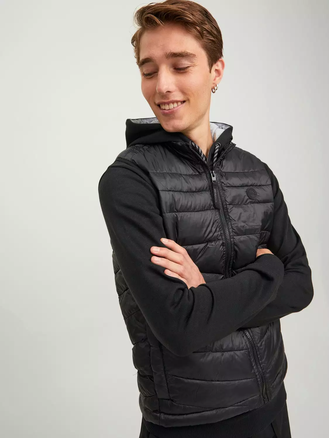 Jack & Jones Mens 'JJ Ehero' Padded Bodywarmer/ Gilet