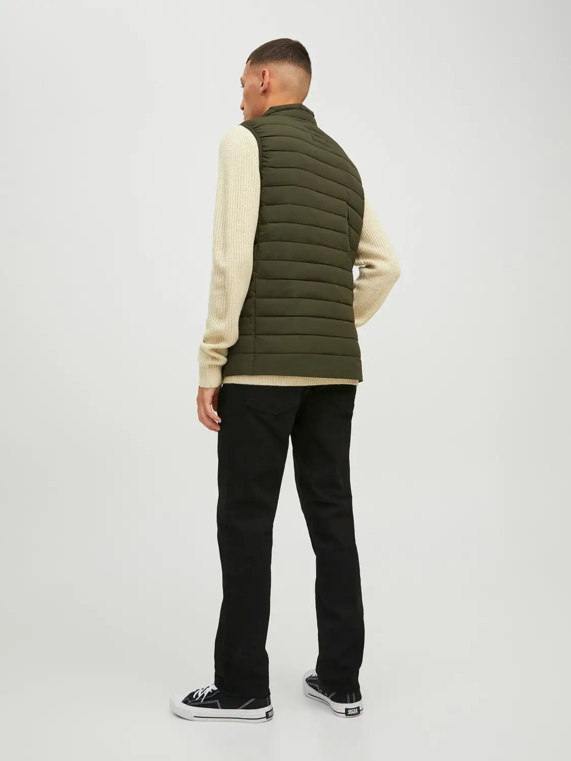 Jack & Jones Mens 'JJERECYCLE' Puffer Gilet/ Bodywarmer