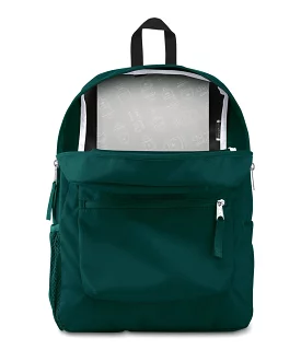 JANSPORT CROSS TOWN GREEN BACKPACK