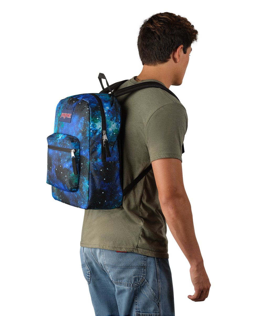 JANSPORT CROSSTOWN CYBER BLUE BACKPACK