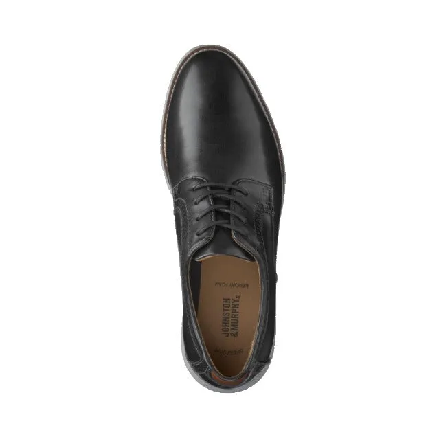 Johnston & Murphy Holden Plain Toe Black Men's