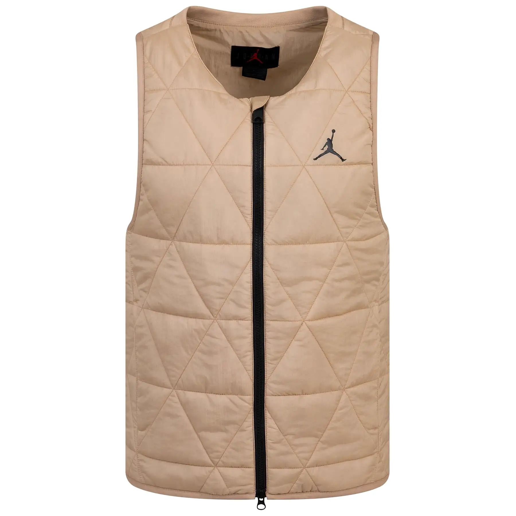 Jordan Sport Regular Fit Statement Golf Gilet Brown - AW23