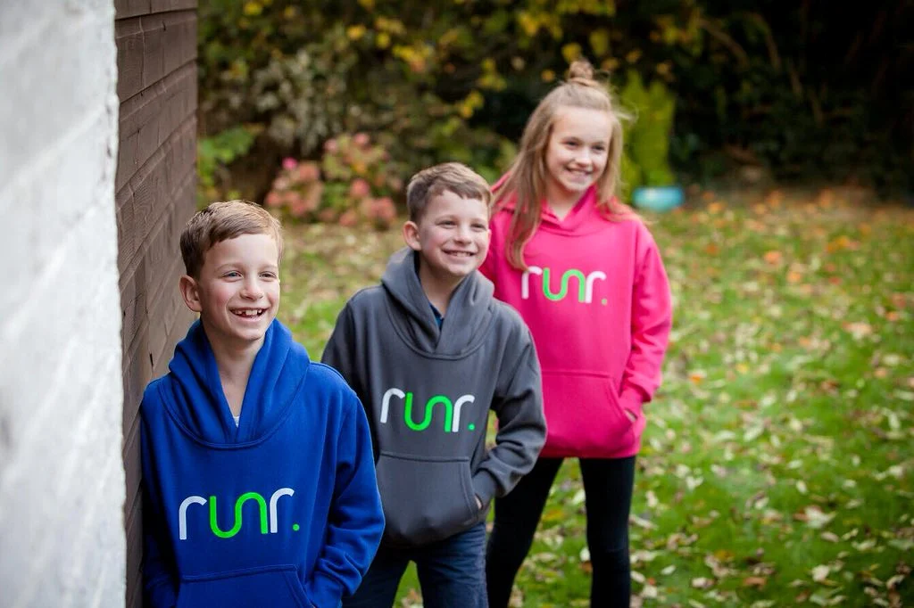 Junior Runr Hoodie - Blue