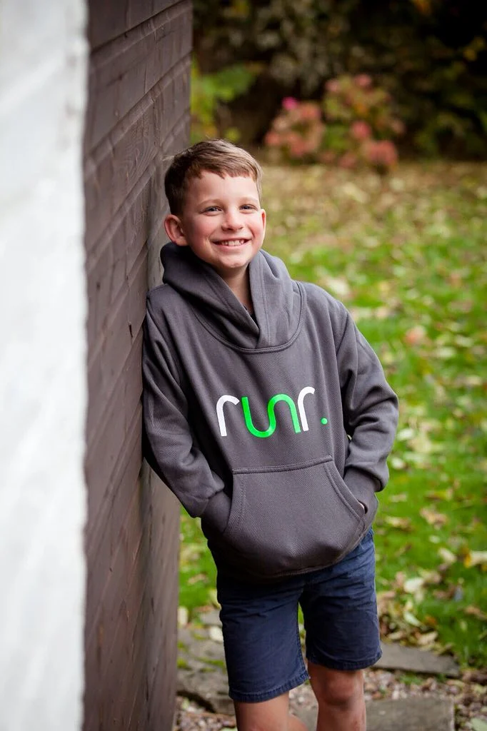 Junior Runr Hoodie - Grey