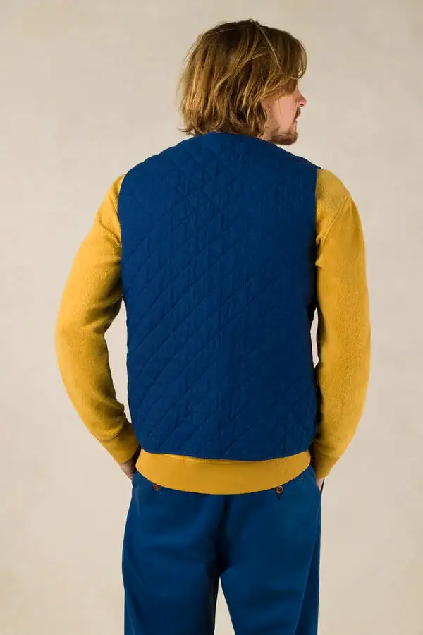 KINGS OF INDIGO Abadan Quilted Gilet