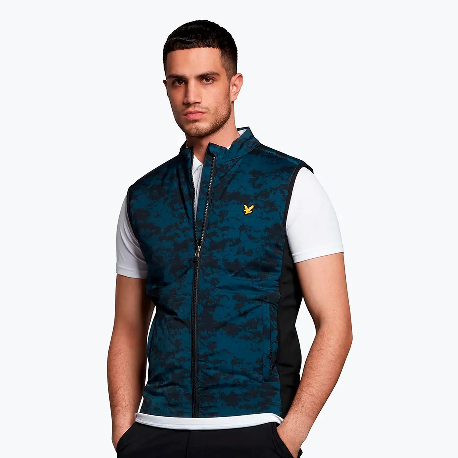 Lyle & Scott Seafoam Gilet - Dark Navy