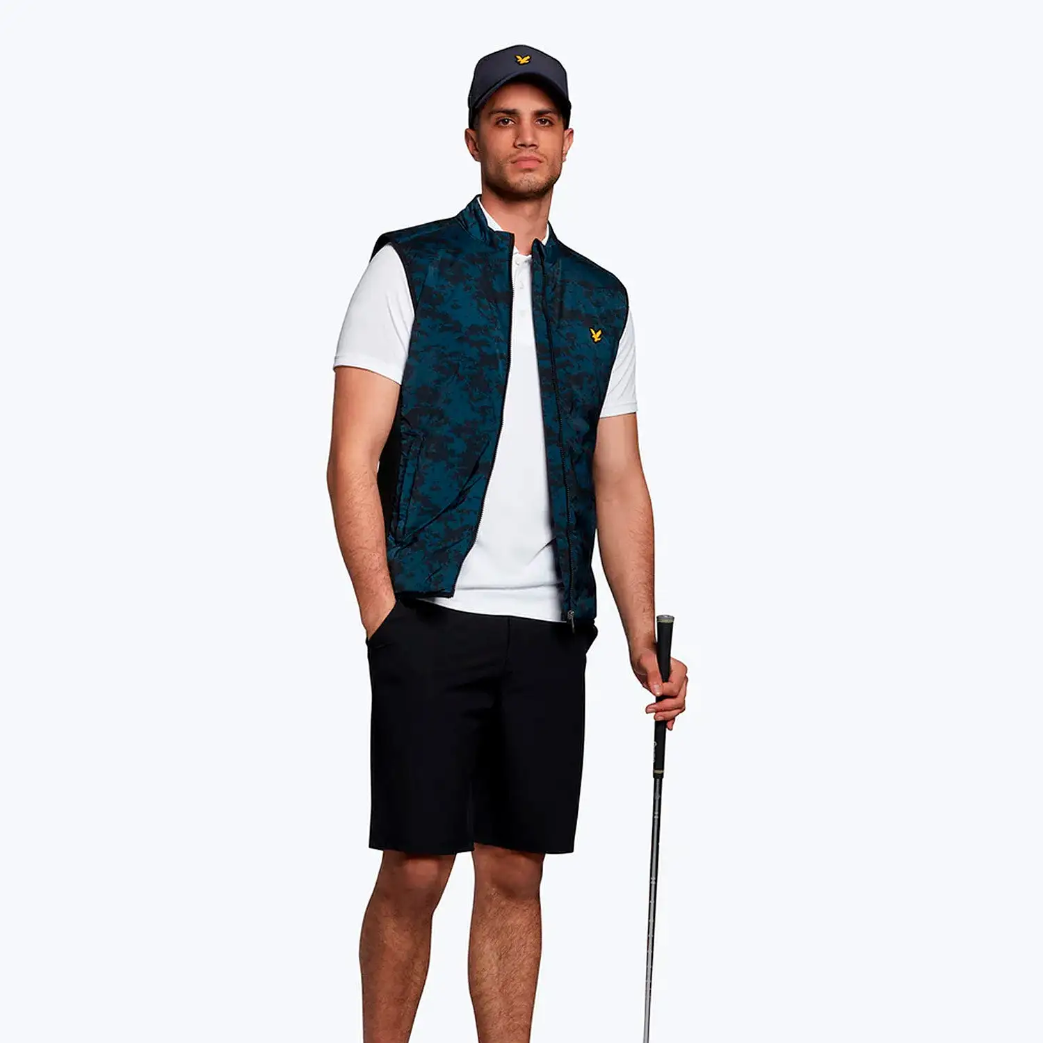 Lyle & Scott Seafoam Gilet - Dark Navy