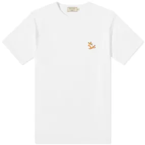 Maison Kitsuné Chillax Fox Patch Classic T-ShirtWhite