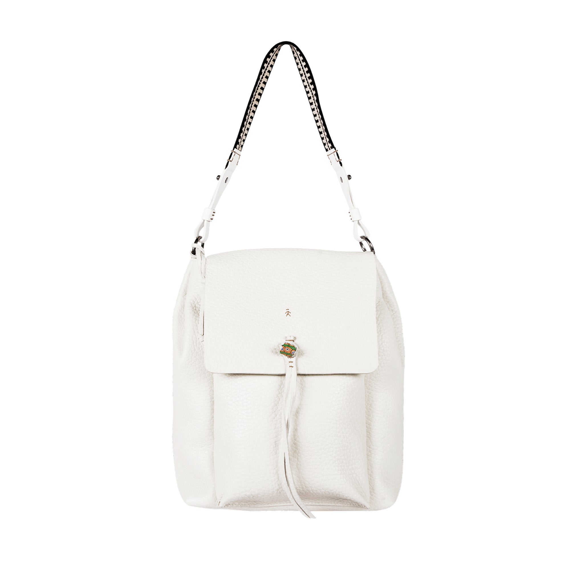 Marika Backpack L Greca Rhino Chalk White