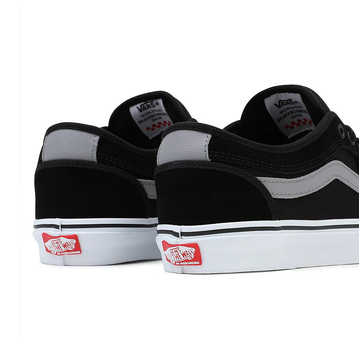 MN CHUKKA LOW SIDESTRIPE BLACK / GRAY / WHITE