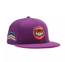 New Era x Hat Club Aux Pack Cubs Wrigley Field Fitted  Purple