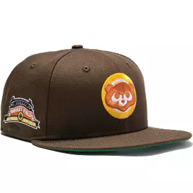 New Era x Hat Club Aux Pack Cubs Wrigley Field Fitted Walnut