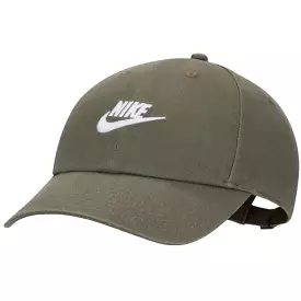 Nike Club Unstructured Futura Wash Cap Green