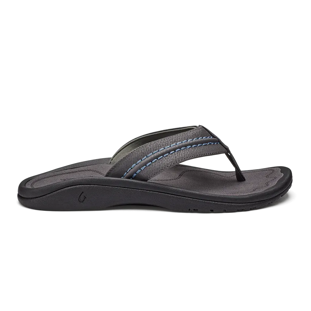 Olukai Men's Hokua Flip Flop - Pavement/Pavement 10161-PVPV