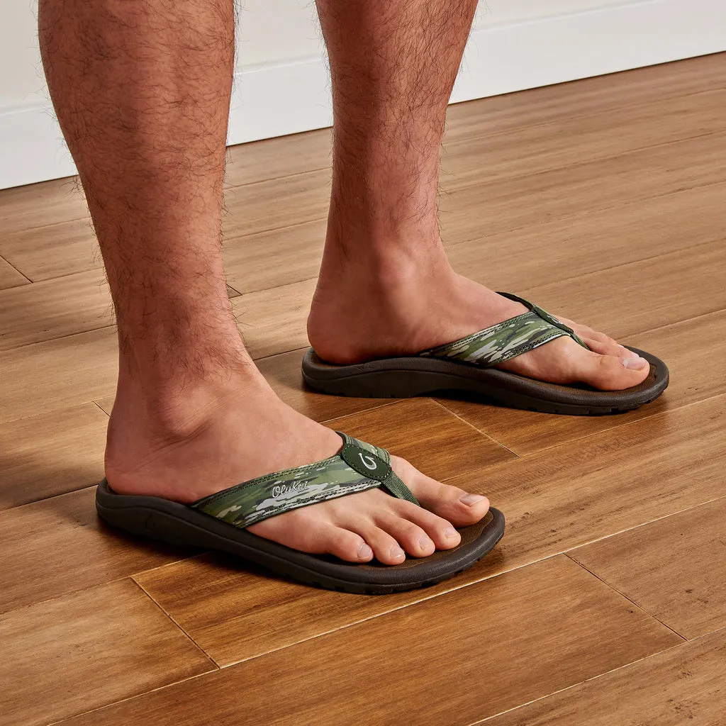 Olukai Ohana Pa'i Sandal-Hustk/Wai Camo