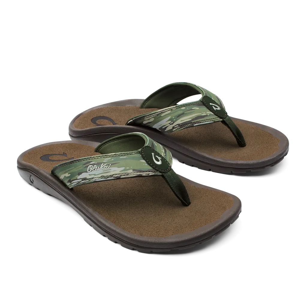 Olukai Ohana Pa'i Sandal-Hustk/Wai Camo