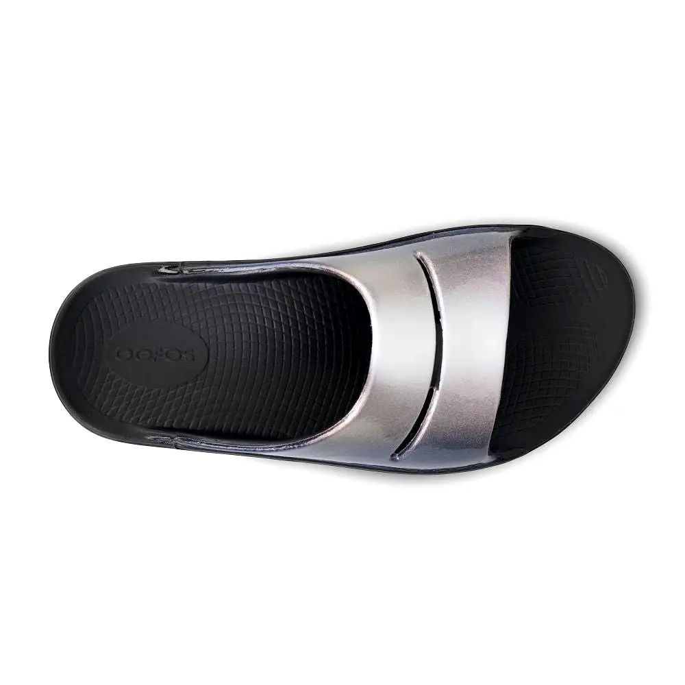 'OOFOS' Women's OOahh Luxe Slide - Calypso