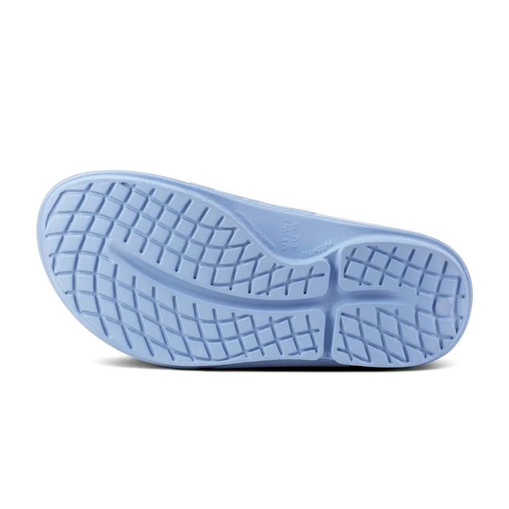 'OOFOS' Women's OOahh Sport Flex Slide - Neptune Blue