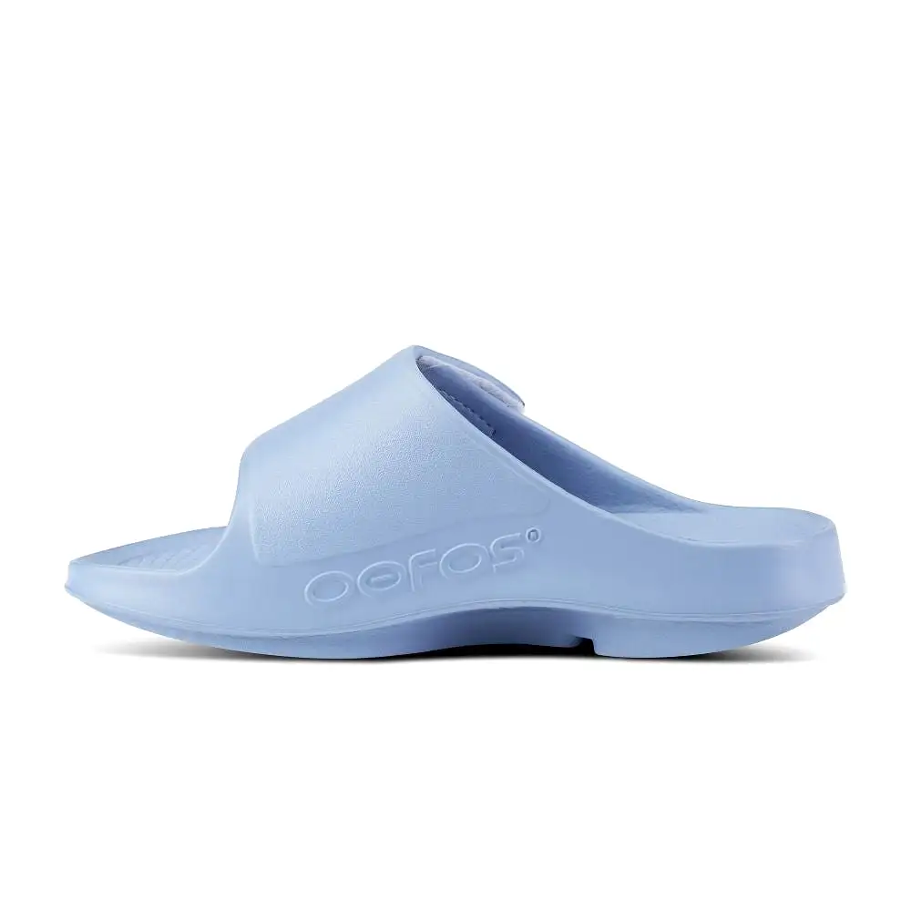 'OOFOS' Women's OOahh Sport Flex Slide - Neptune Blue