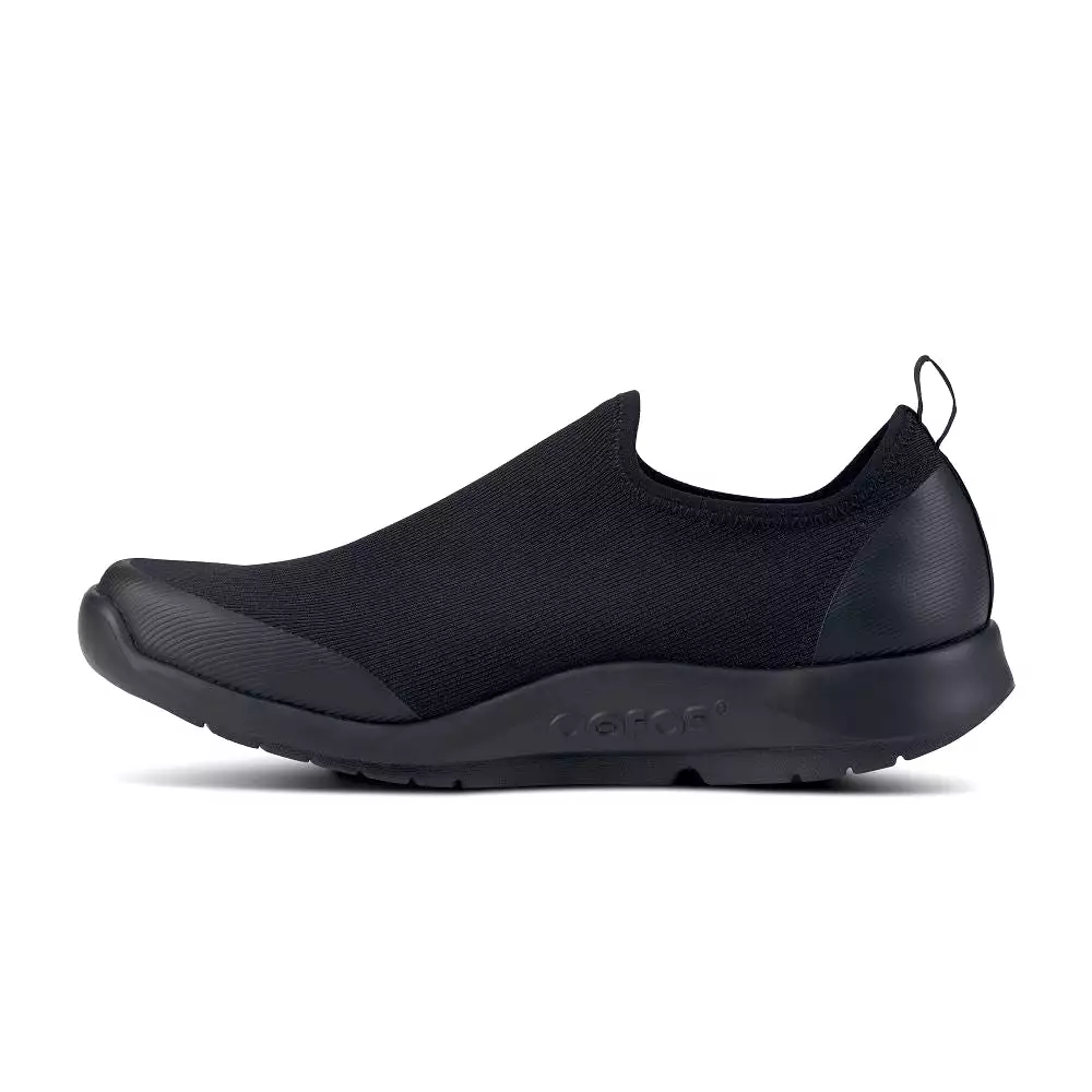 'OOFOS' Women's OOmg Sport Low Shoe - Black / Black